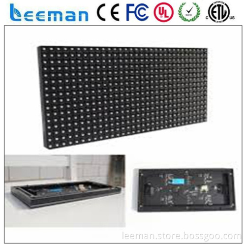 rgb led display board Leeman mobile led screen truck p10 led 32x32